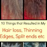 Before and After Photos of Thinning edges, Hair Loss and Split Ends