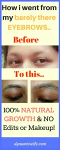 How I Went from My Barely There Casper Eyebrows to Thick Natural Dark Eyebrows!