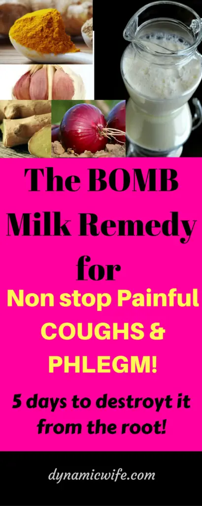 Bomb Remedy to Get Rid of Painful Coughs and Phlegm in 5 Days!