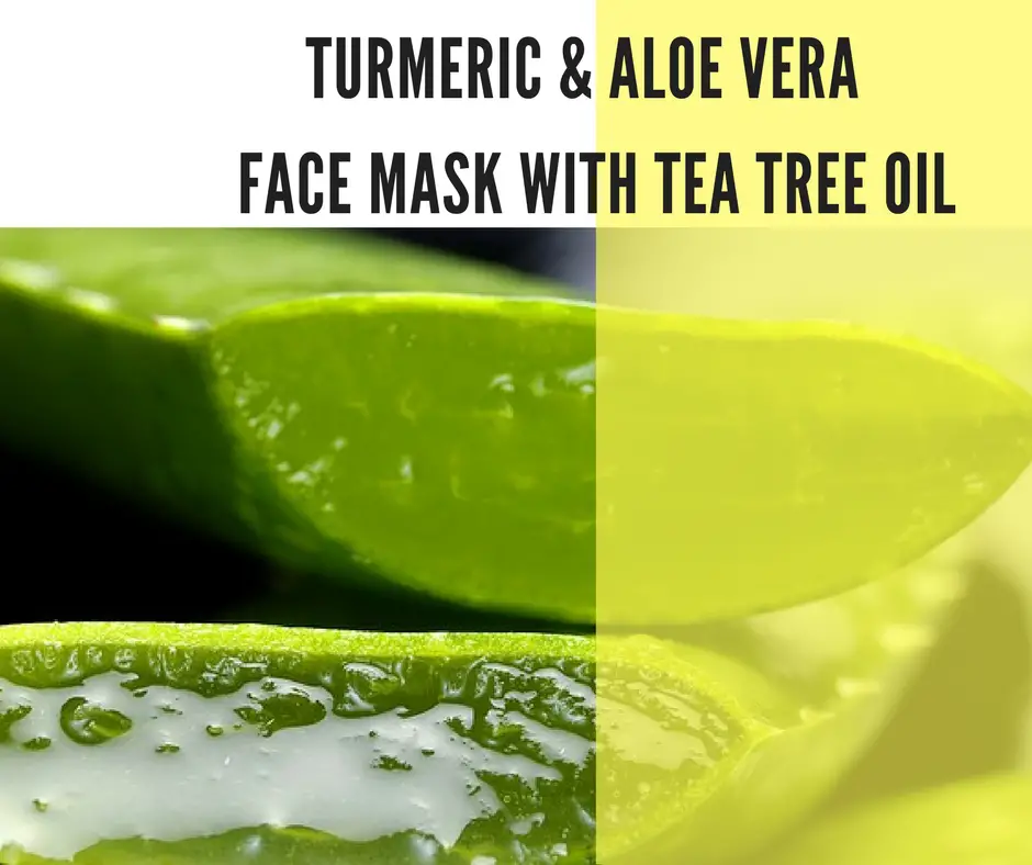 Turmeric and Aloevera Face Mask with Tea Tree Oil