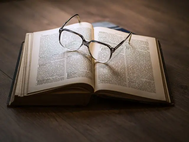 Knowledge - Book and Glasses