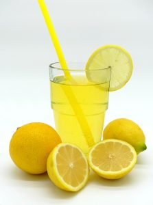 Glass of Lemon Drink