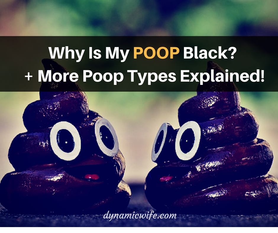 why is my poop black